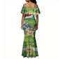 Seychelles National Day Personalized Mermaid Dress 50 Years Anniversary Lendepandans Sesel