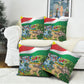 Seychelles National Day Pillow Cover 50 Years Anniversary Lendepandans Sesel