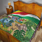 Seychelles National Day Quilt 50 Years Anniversary Lendepandans Sesel