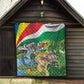 Seychelles National Day Quilt 50 Years Anniversary Lendepandans Sesel