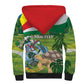 Seychelles National Day Personalized Sherpa Hoodie 50 Years Anniversary Lendepandans Sesel