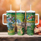 Seychelles National Day Personalized Tumbler With Handle 50 Years Anniversary Lendepandans Sesel