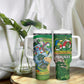 Seychelles National Day Personalized Tumbler With Handle 50 Years Anniversary Lendepandans Sesel