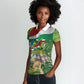 Seychelles National Day Personalized Women Polo Shirt 50 Years Anniversary Lendepandans Sesel