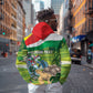 Seychelles National Day Personalized Zip Hoodie 50 Years Anniversary Lendepandans Sesel