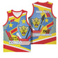 DR Congo Independence Day Personalized Basketball Jersey Congo-Kinshasa Coat Of Arms Style