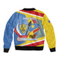 DR Congo Independence Day Personalized Bomber Jacket Congo-Kinshasa Coat Of Arms Style