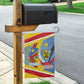 DR Congo Independence Day Garden Flag Congo-Kinshasa Coat Of Arms Style