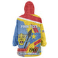 DR Congo Independence Day Personalized Kid Wearable Blanket Hoodie Congo-Kinshasa Coat Of Arms Style