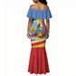 DR Congo Independence Day Personalized Mermaid Dress Congo-Kinshasa Coat Of Arms Style