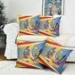 DR Congo Independence Day Pillow Cover Congo-Kinshasa Coat Of Arms Style