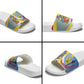 DR Congo Independence Day Slide Sandals Congo-Kinshasa Coat Of Arms Style