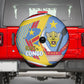 DR Congo Independence Day Spare Tire Cover Congo-Kinshasa Coat Of Arms Style