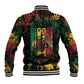 Jamaica Reggae Festival Baseball Jacket One Love Rastafari Culture - African Pride