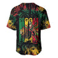 Jamaica Reggae Festival Baseball Jersey One Love Rastafari Culture - African Pride