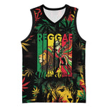 Jamaica Reggae Festival Basketball Jersey One Love Rastafari Culture - African Pride