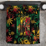 Jamaica Reggae Festival Bedding Set One Love Rastafari Culture - African Pride