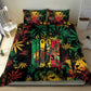 Jamaica Reggae Festival Bedding Set One Love Rastafari Culture - African Pride