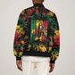 Jamaica Reggae Festival Bomber Jacket One Love Rastafari Culture - African Pride