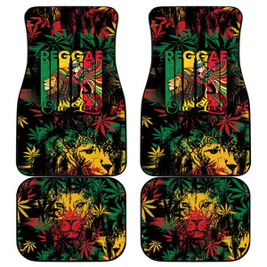 Jamaica Reggae Festival Car Mats One Love Rastafari Culture - African Pride
