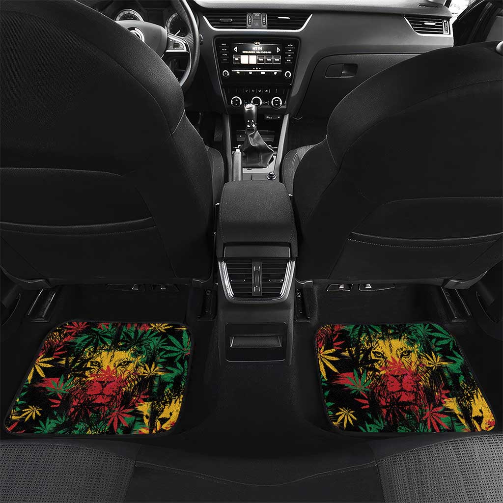 Jamaica Reggae Festival Car Mats One Love Rastafari Culture - African Pride