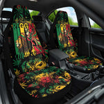 Jamaica Reggae Festival Car Seat Cover One Love Rastafari Culture - African Pride