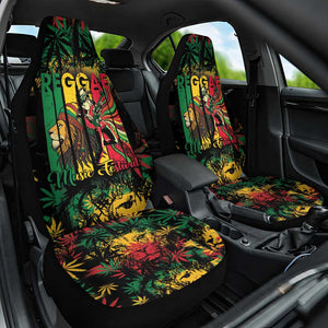 Jamaica Reggae Festival Car Seat Cover One Love Rastafari Culture - African Pride
