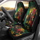 Jamaica Reggae Festival Car Seat Cover One Love Rastafari Culture - African Pride