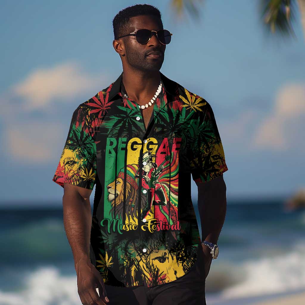 Jamaica Reggae Festival Hawaiian Shirt One Love Rastafari Culture - African Pride