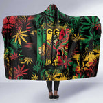 Jamaica Reggae Festival Hooded Blanket One Love Rastafari Culture - African Pride