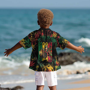 Jamaica Reggae Festival Kid Hawaiian Shirt One Love Rastafari Culture - African Pride