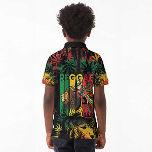 Jamaica Reggae Festival Kid Polo Shirt One Love Rastafari Culture - African Pride