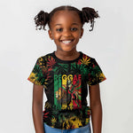 Jamaica Reggae Festival Kid T shirt One Love Rastafari Culture - African Pride