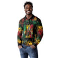 Jamaica Reggae Festival Long Sleeve Polo Shirt One Love Rastafari Culture - African Pride
