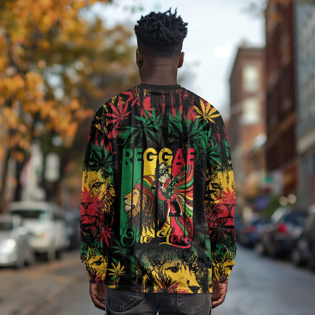 Jamaica Reggae Festival Long Sleeve Shirt One Love Rastafari Culture - African Pride