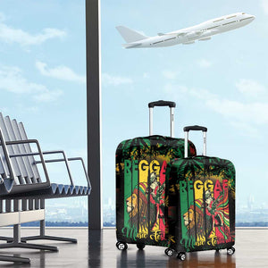 Jamaica Reggae Festival Luggage Cover One Love Rastafari Culture - African Pride