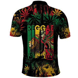 Jamaica Reggae Festival Polo Shirt One Love Rastafari Culture - African Pride