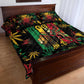 Jamaica Reggae Festival Quilt Bed Set One Love Rastafari Culture - African Pride
