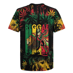 Jamaica Reggae Festival Rugby Jersey One Love Rastafari Culture - African Pride
