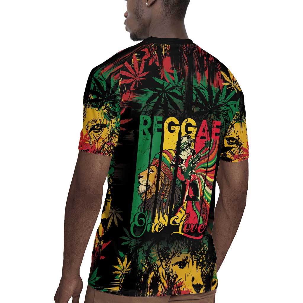 Jamaica Reggae Festival Rugby Jersey One Love Rastafari Culture - African Pride