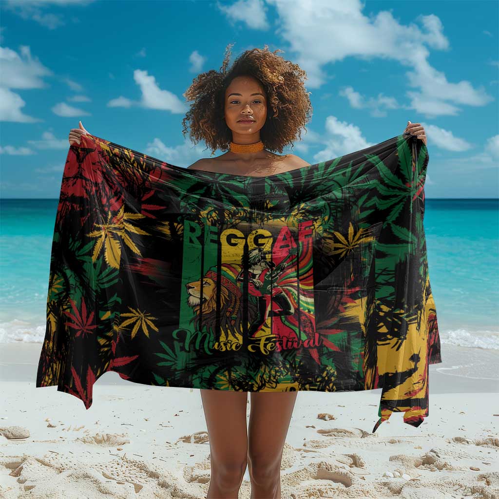 Jamaica Reggae Festival Sarong One Love Rastafari Culture - African Pride