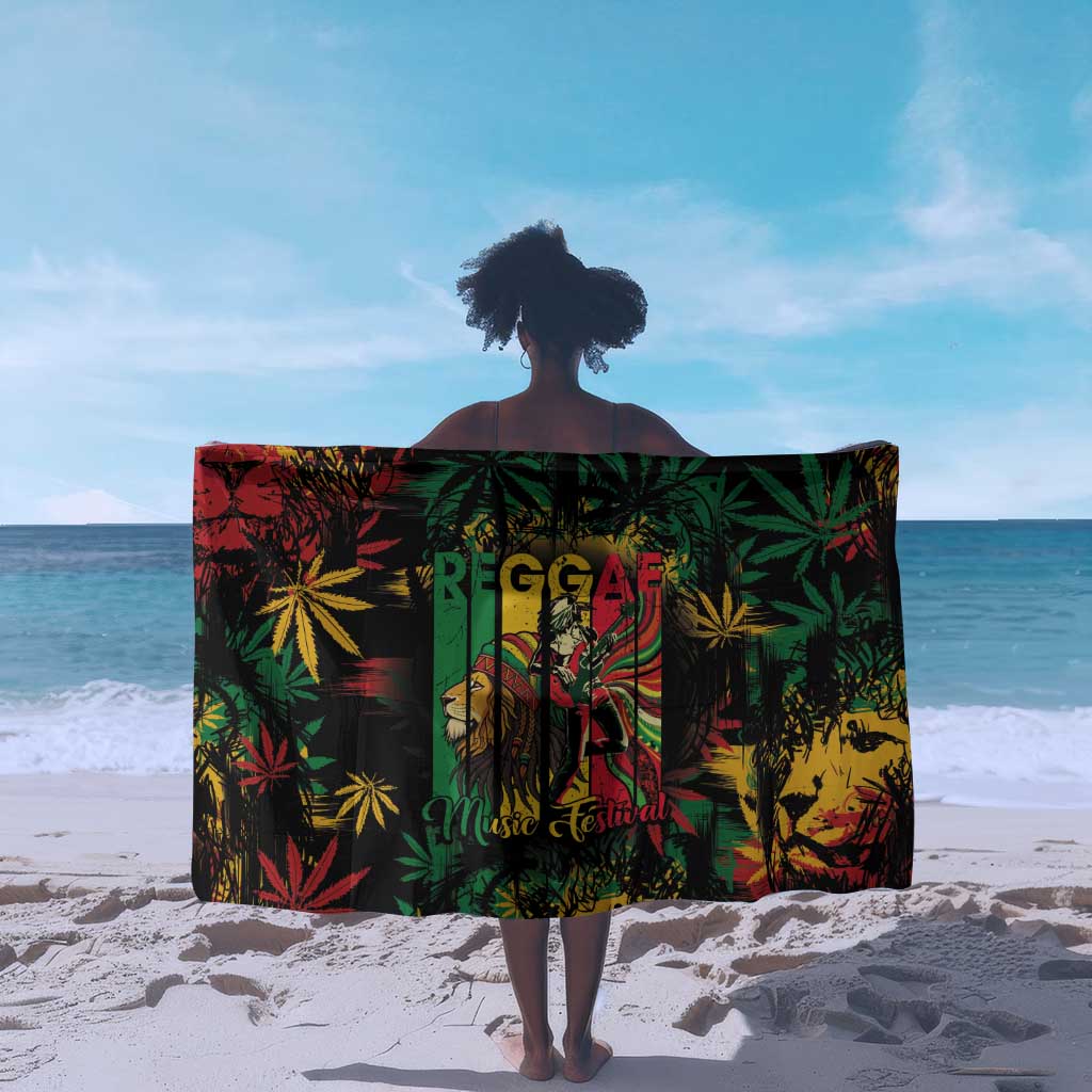 Jamaica Reggae Festival Sarong One Love Rastafari Culture - African Pride