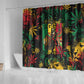 Jamaica Reggae Festival Shower Curtain One Love Rastafari Culture - African Pride