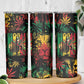 Jamaica Reggae Festival Skinny Tumbler One Love Rastafari Culture - African Pride