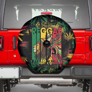 Jamaica Reggae Festival Spare Tire Cover One Love Rastafari Culture - African Pride