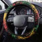 Jamaica Reggae Festival Steering Wheel Cover One Love Rastafari Culture - African Pride