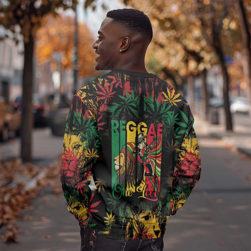 Jamaica Reggae Festival Sweatshirt One Love Rastafari Culture - African Pride