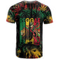 Jamaica Reggae Festival T shirt One Love Rastafari Culture - African Pride