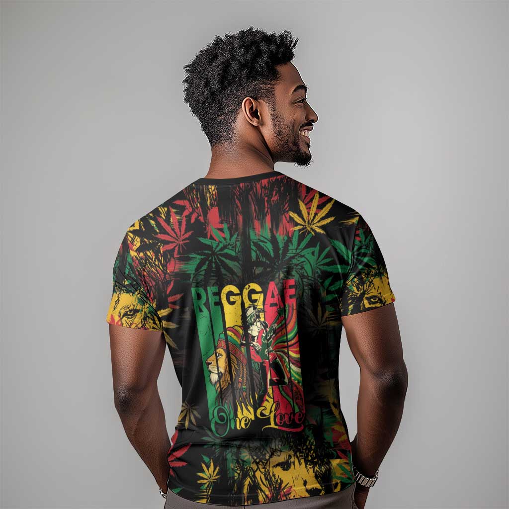 Jamaica Reggae Festival T shirt One Love Rastafari Culture - African Pride