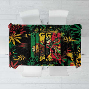 Jamaica Reggae Festival Tablecloth One Love Rastafari Culture - African Pride